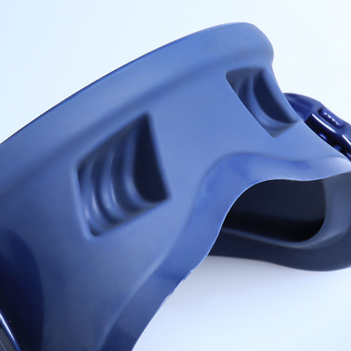 Svømme maske med ergonomisk silikontetning ring Skanto