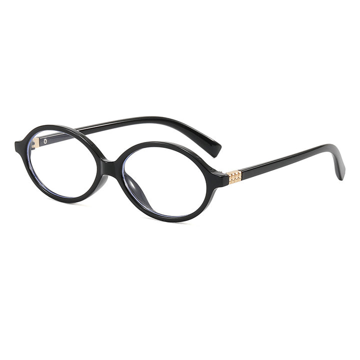 Dame elegante moteriktig lesebrille med uvanlig design Skanto