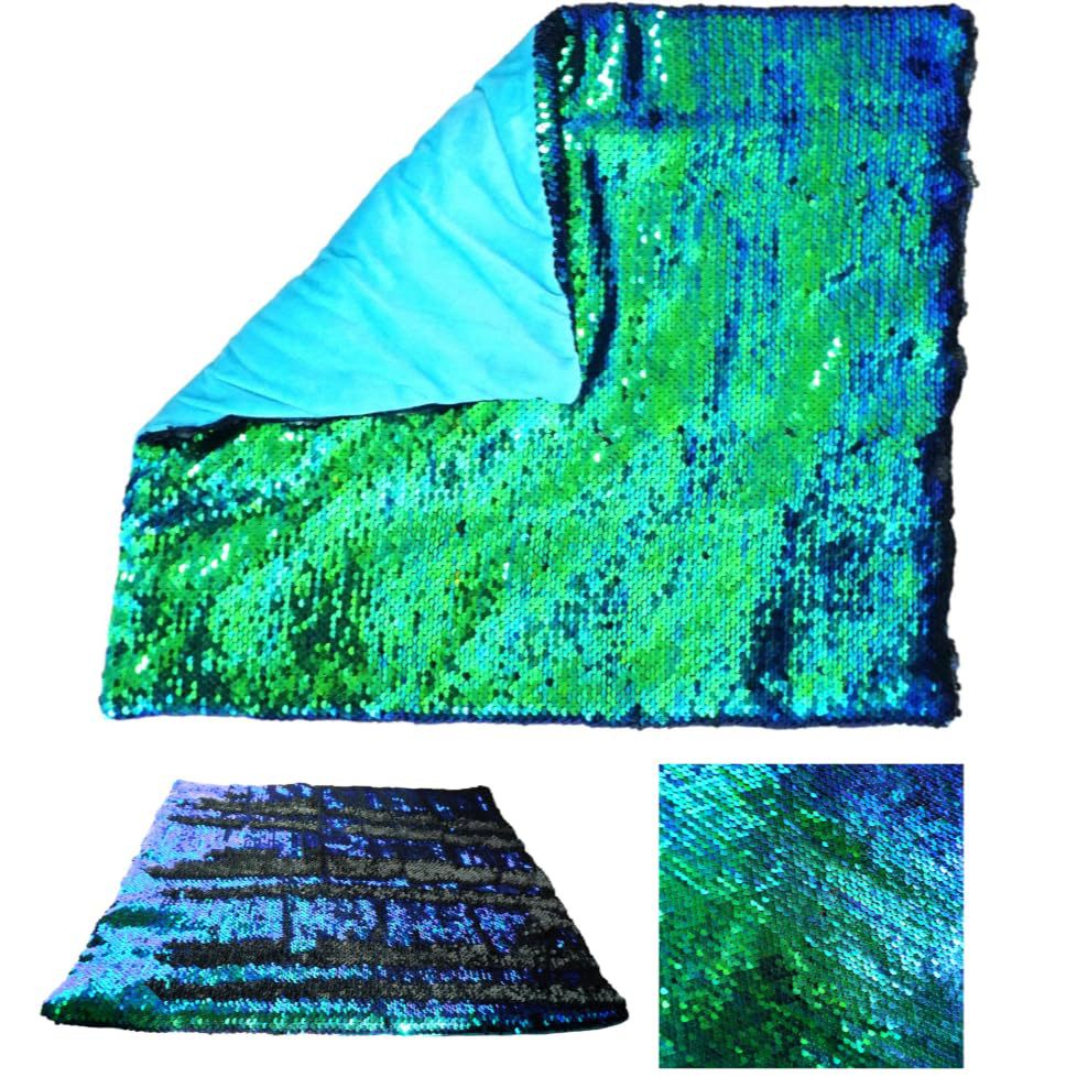 Damer Glitrende Paillett-Poncho Skanto