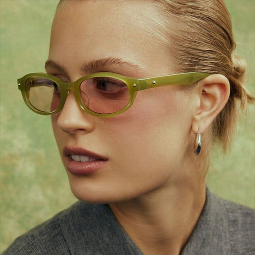 Dame Cat-Eye solbrille i elegant vintage-stil Skanto