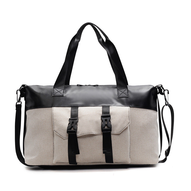 Praktisk multifunksjons duffelbag med robust design og intelligent romlayout Skanto