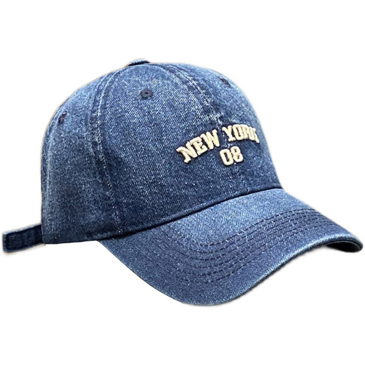 Herre Slitt Denim Stil Baseball Caps Skanto