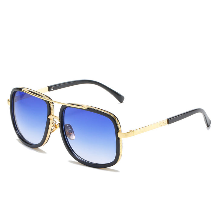 Dame kvadratisk solbrille med luksuriøse detaljer Skanto