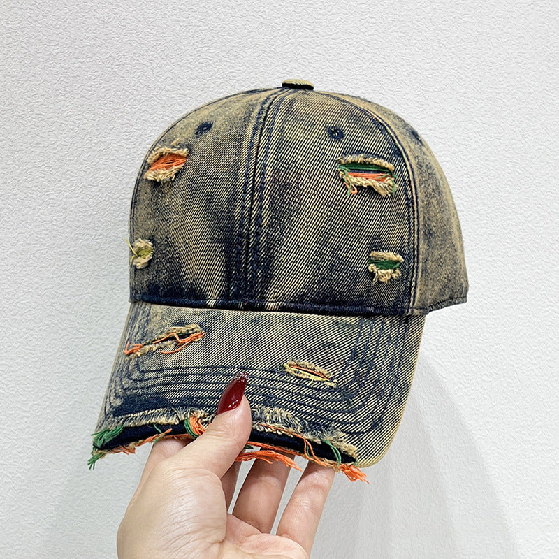 Dame Distretert Denim Baseball Caps Skanto 1784084142