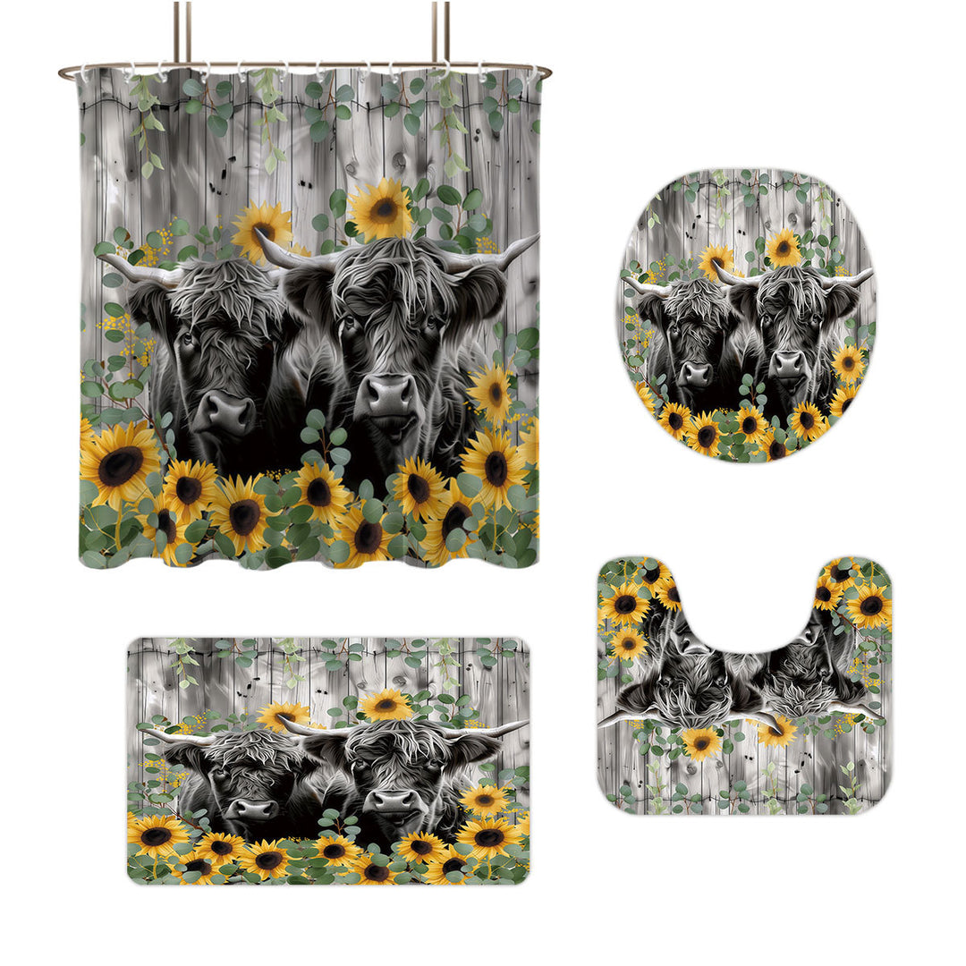 Digital Floral Print Badsett Skanto