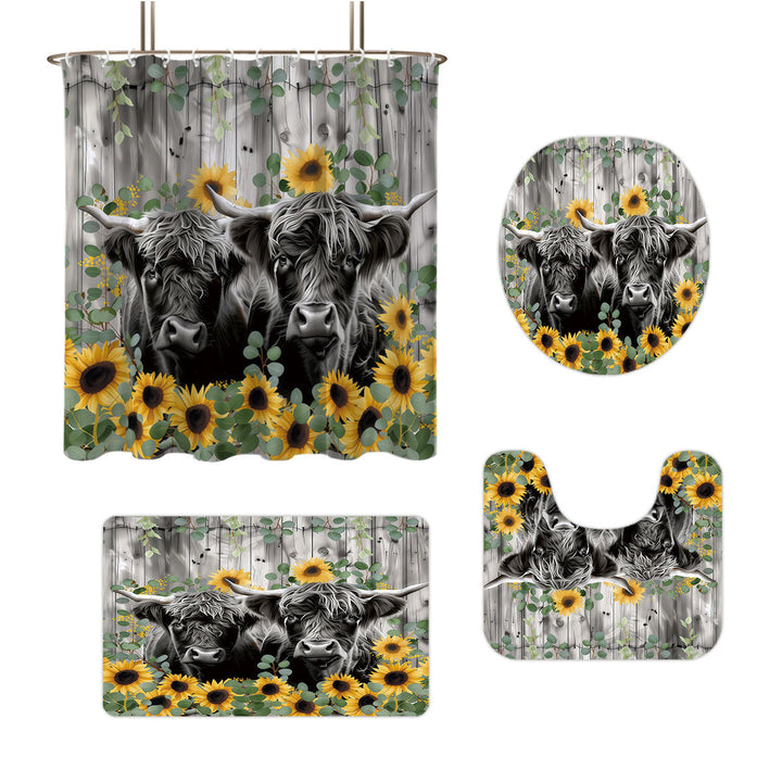 Digital Floral Print Badsett Skanto
