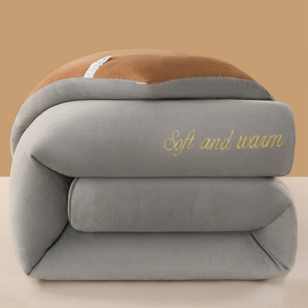 Dame myk og varm fleece-pledd Skanto