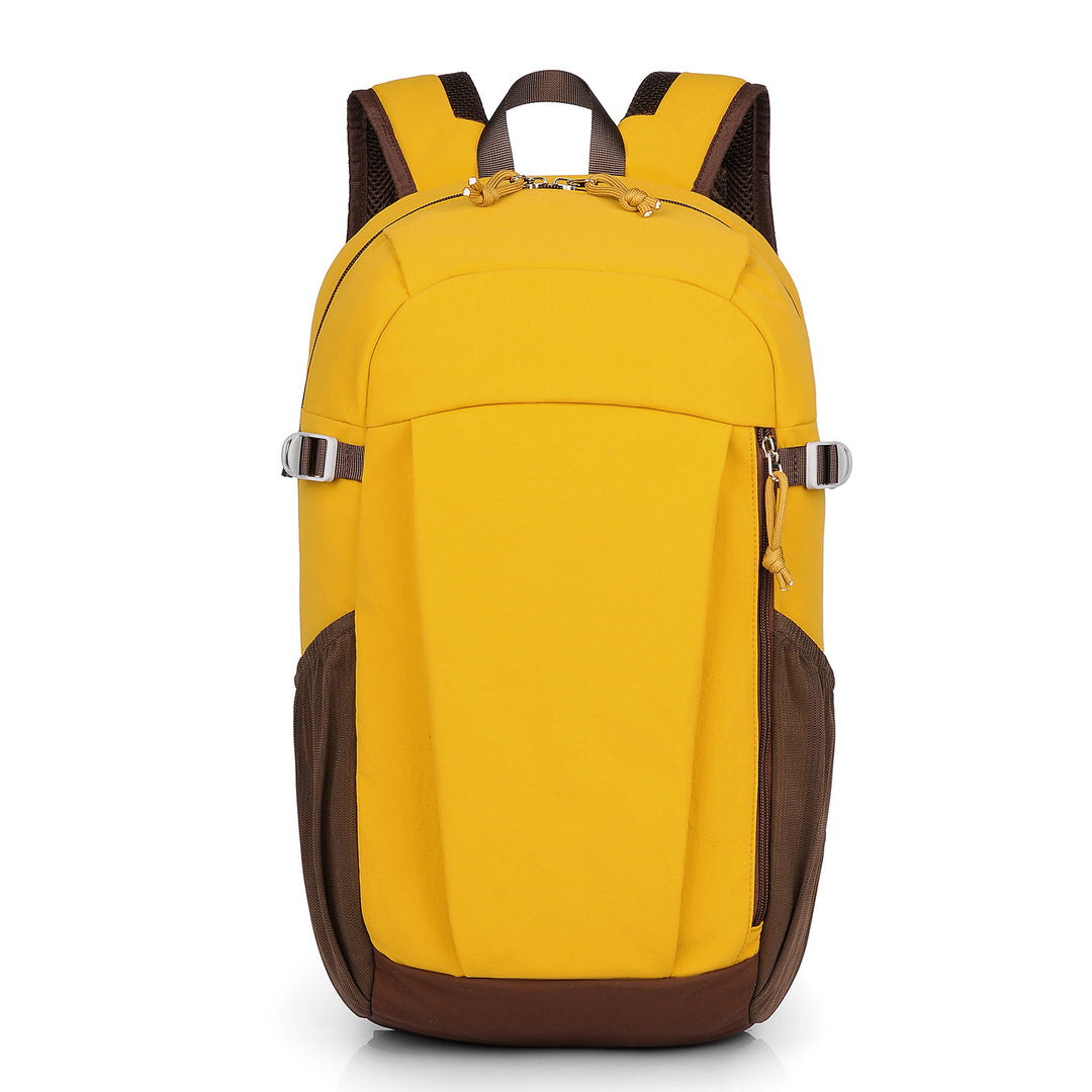 Unisex nan robuster dagssekk med polstret laptoplomme, ergonomiske mesh-brett, og sidelommer med nett Skanto