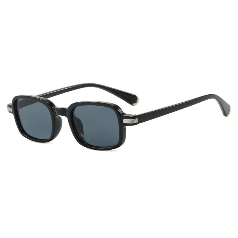 Dame moteriktig kvadratisk solbrille i trendy skilpadde-design Skanto