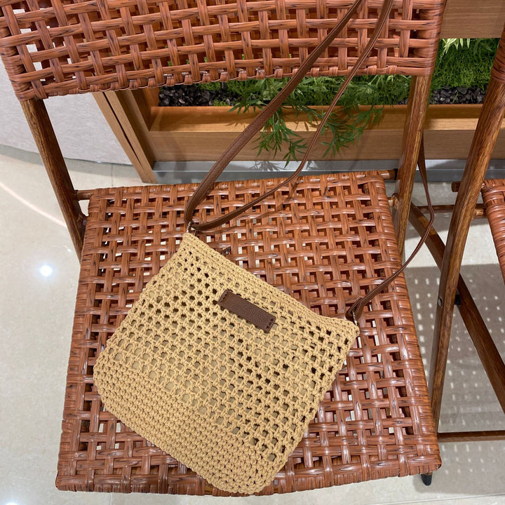 Håndknyttede skulderveske i moderne design Skanto