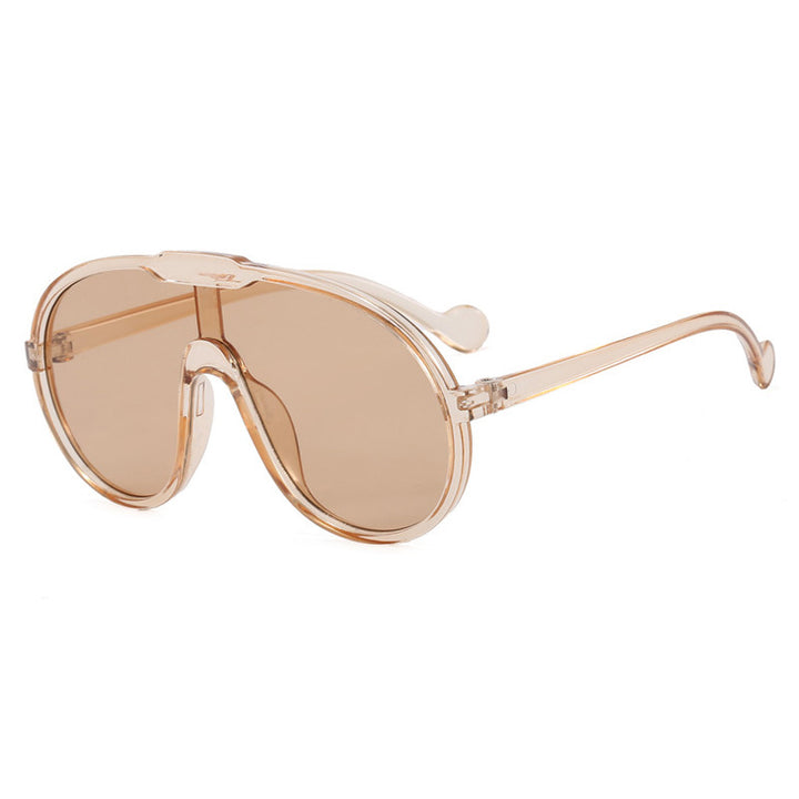 Dame moterisk sport-solbrille i unikt design med UV-beskyttelse og fleksible stenger Skanto
