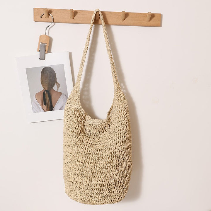 Håndlaget strikket bag Skanto