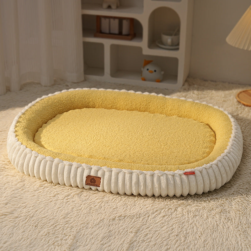 Plush ortopedisk hundeseng