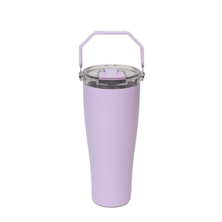 Unisex ergonomisk reise-kopp med integrert håndtak Skanto