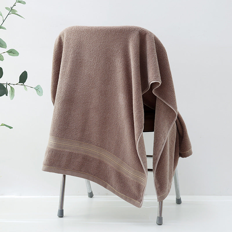 High-Quality Bath Towel with Elegant Border Skanto