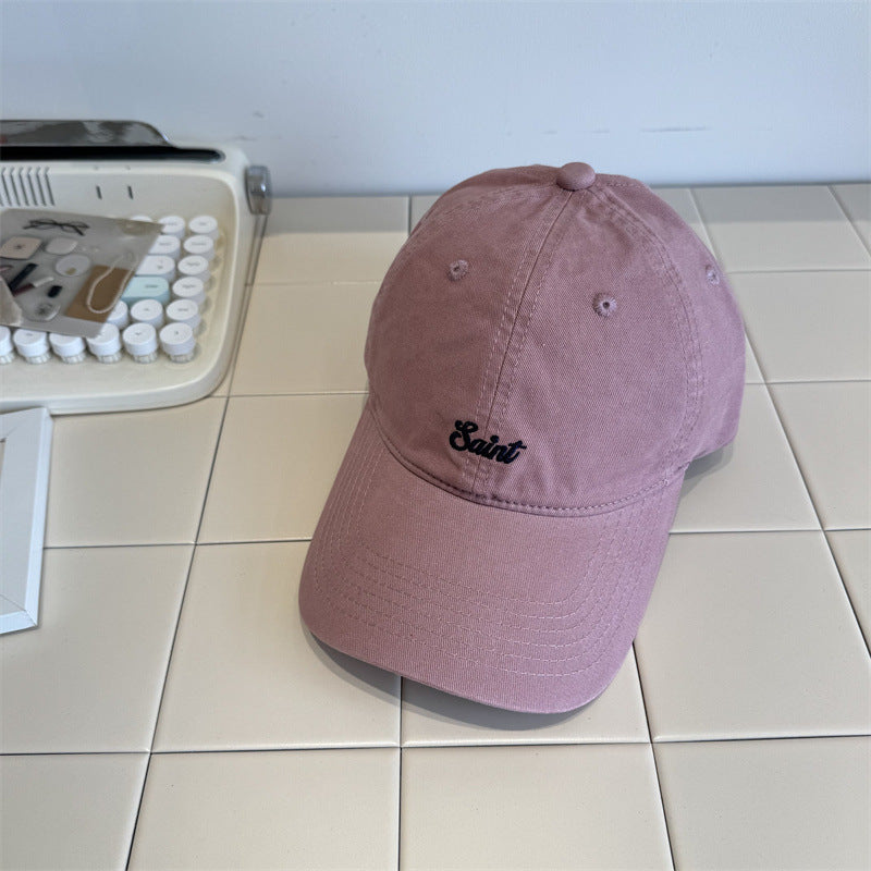 Kvinners vintage-inspirerte avslappede twill-cap Skanto