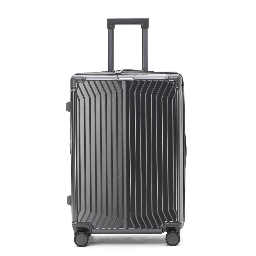 Unisex Rugged Hard-Shell Rolling Suitcase Skanto
