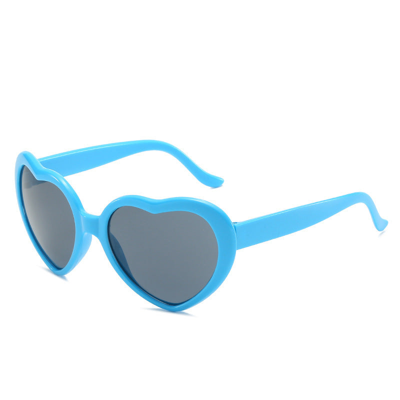 Damer hjerteformet solbrille Skanto