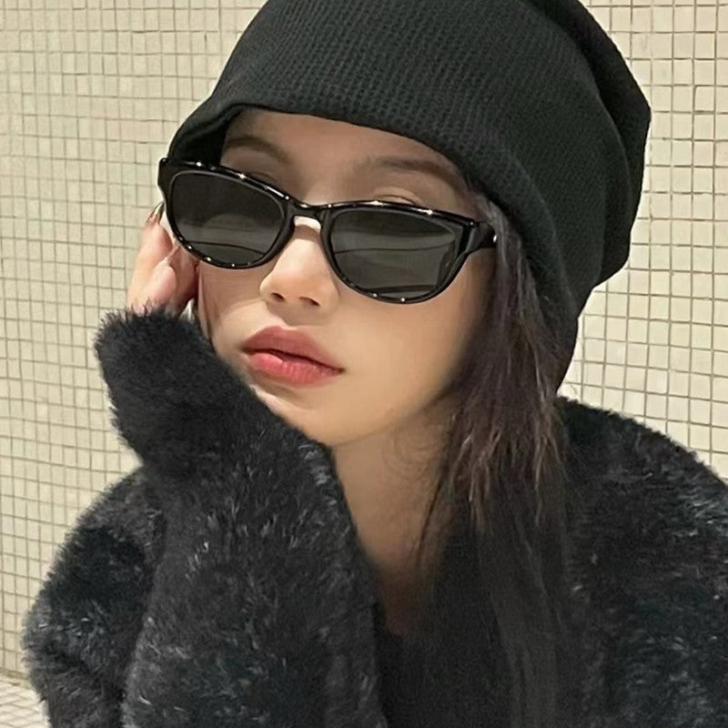Dame Cat-Eye solbriller med elegant design og UV-beskyttelse Skanto