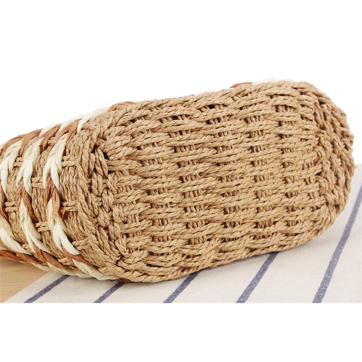 Hand-knotted basket bags with practical carrying handles Skanto