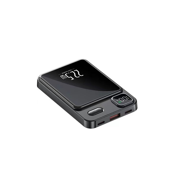 Powerbank med LED-skjerm og hurtigladefunksjon Skanto