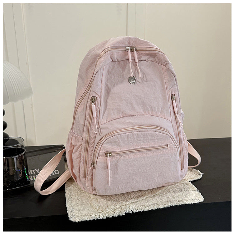 Multi-kompartmentell casual fottur skole ryggsekk