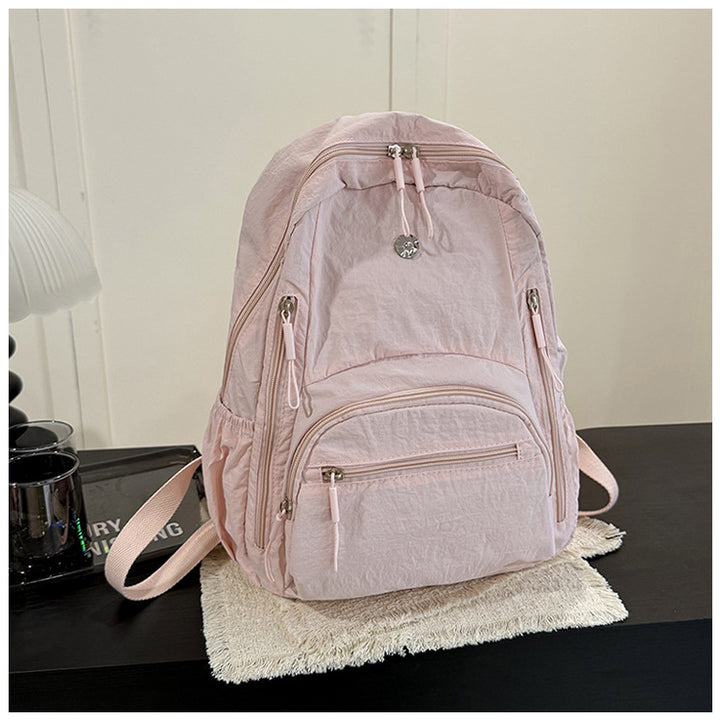 Multi-kompartmentell casual fottur skole ryggsekk