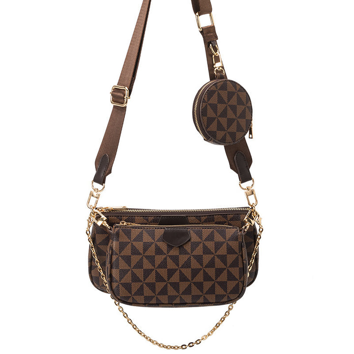 Moderne Crossbody-veske med allsidig fanesystem Skanto