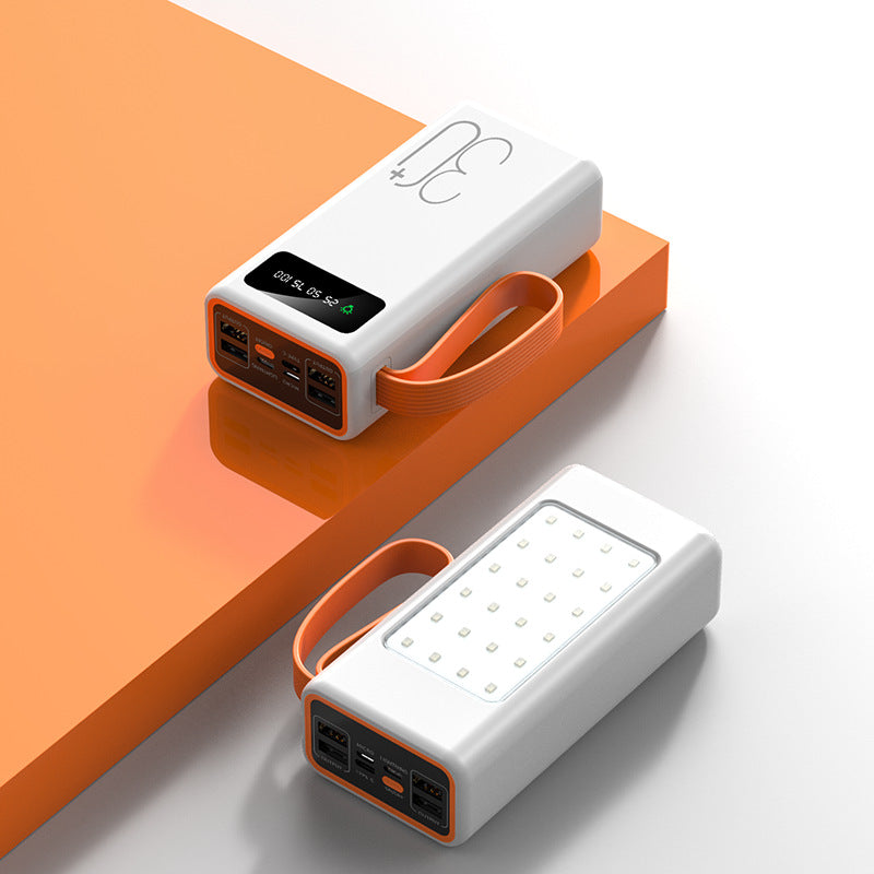 Solar-Powerbank med Hurtig Lading og Innebygde Usb-porter Skanto