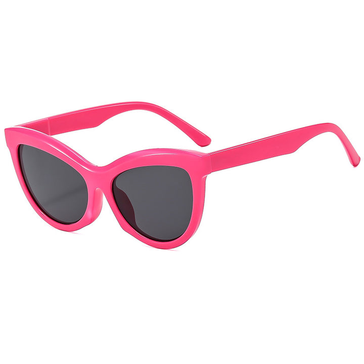 Dame moteriktig solbrille i elegant Cat-Eye stil Skanto