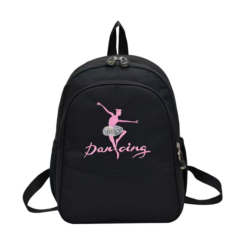 Ballerina-tema Brodert Ryggsekk Skanto