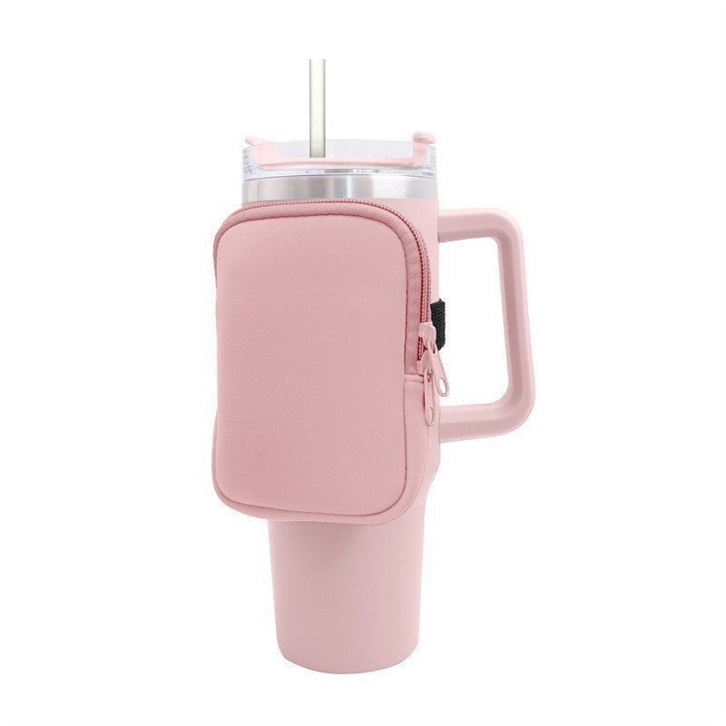 Unisex koppholder med praktisk lomme Skanto