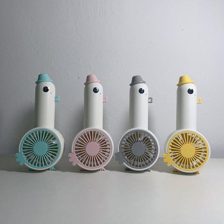 Unisex Bærbar Dyredesign Mini Vifte Skanto