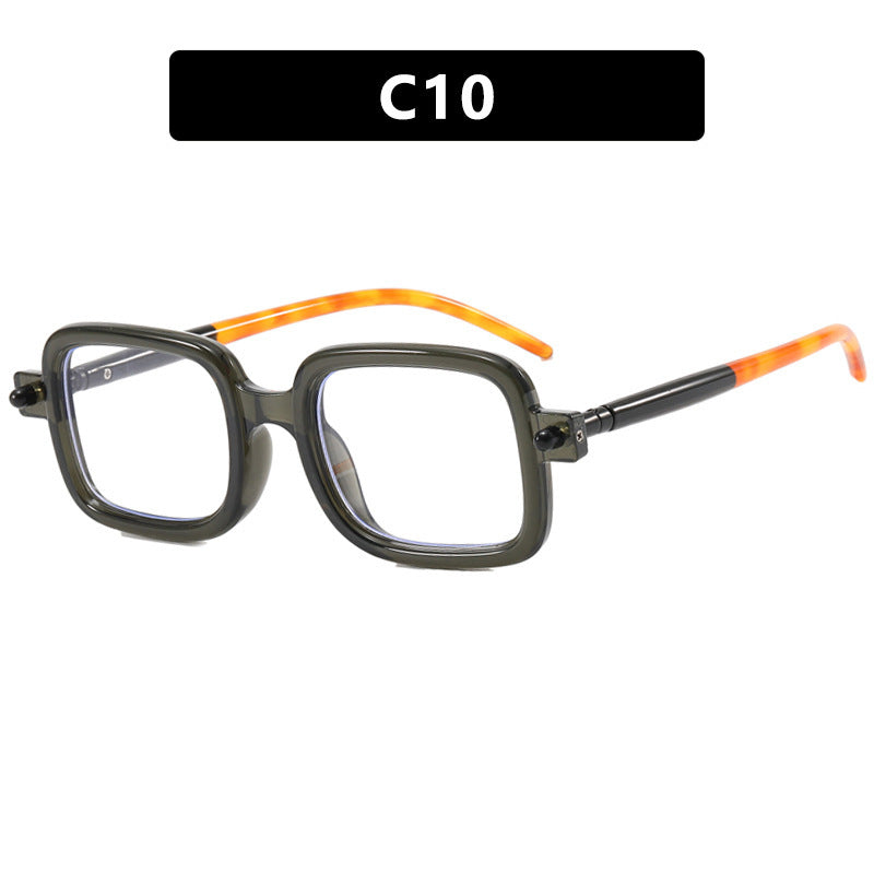 Dame firkantet solbrille med trendy ramme og komfortabel passform Skanto