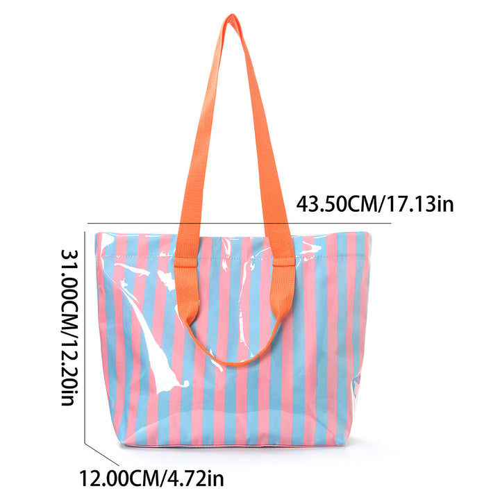 Romslig strandbag med vannavvisende design Skanto