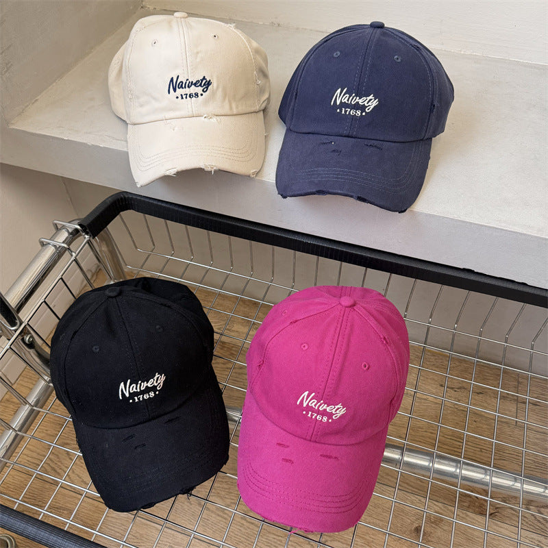 Herre Slittbomulls Baseball Caps Skanto