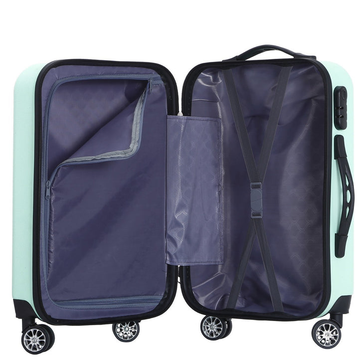 Unisex Quilted Hard Shell Carry-On Koffert Skanto
