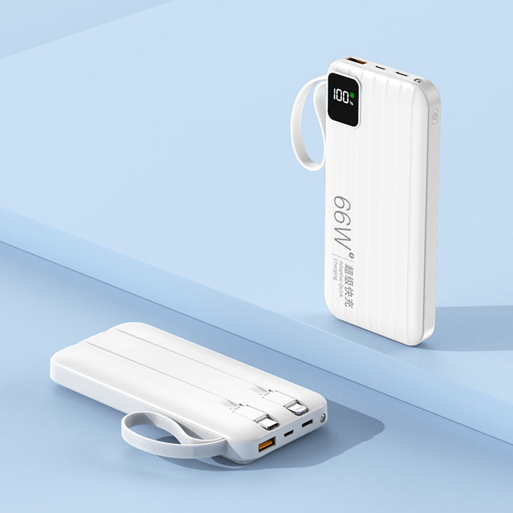 Høyytelses Powerbank med digital ladeindikator Skanto