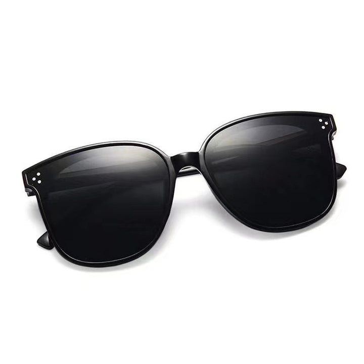 Dame moteriktig oversized solbrille Skanto