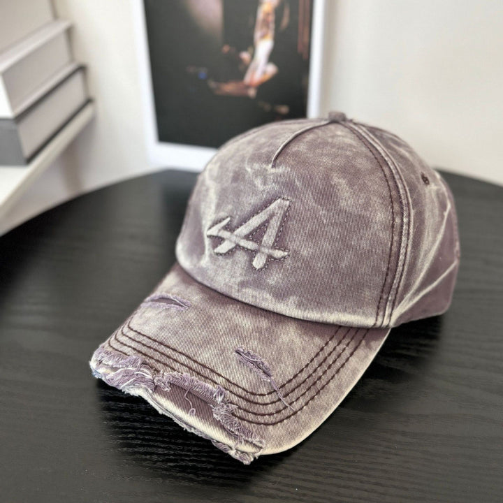 Kvinne's Slitt Vintage Stil Baseball Caps Skanto