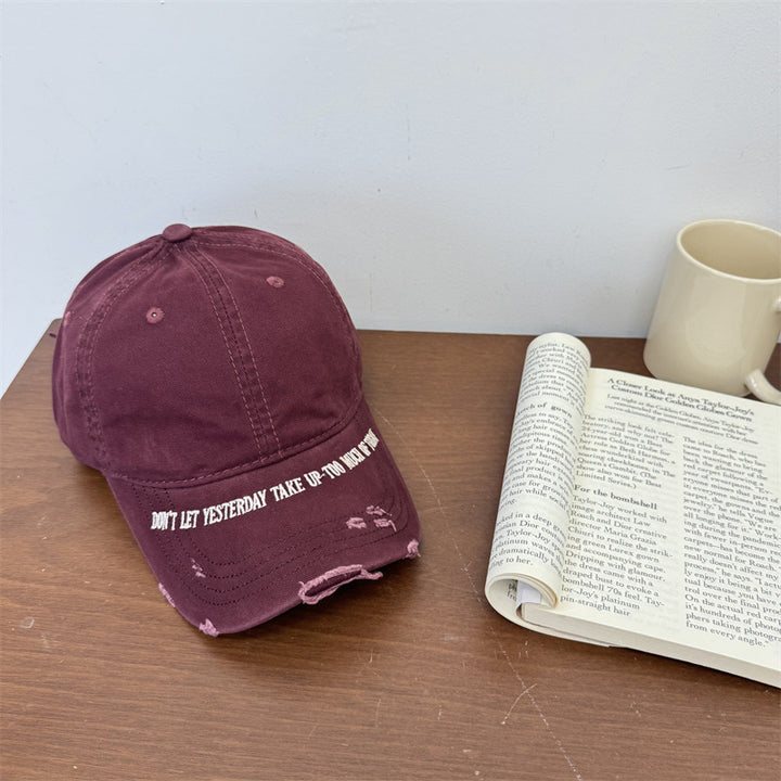 Herre Vintage Slitt Baseball Cap Skanto