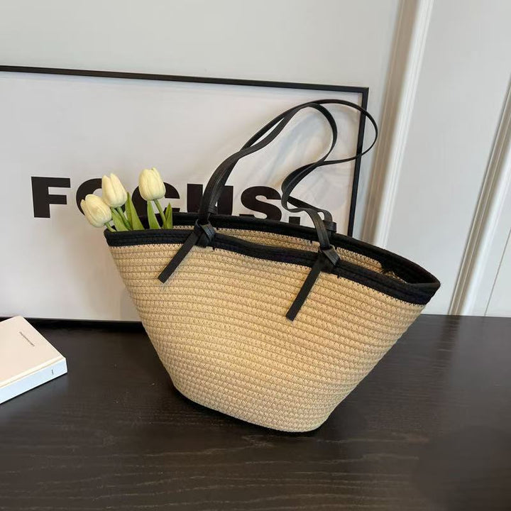 Elegant Strandbag med høykvalitets detaljer Skanto
