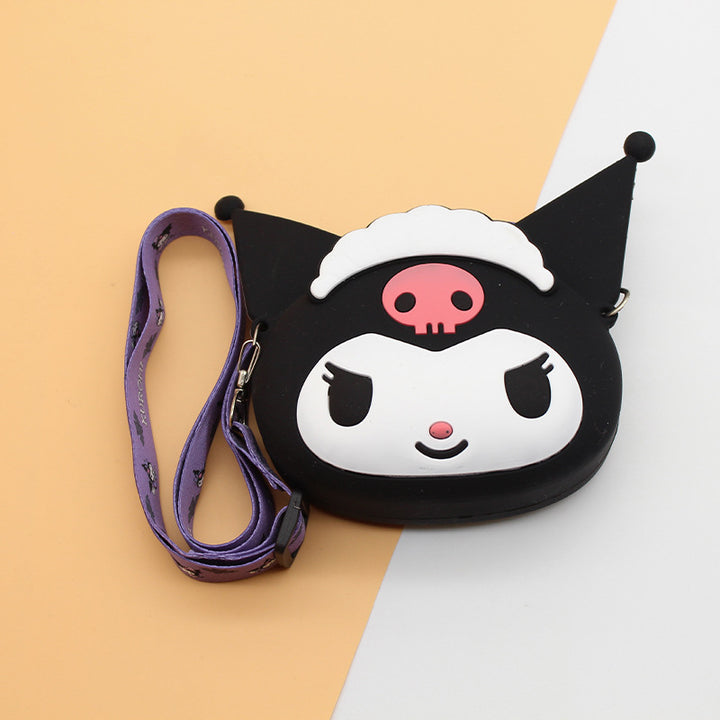 Dame Cartoon Messenger Bag i silikon Skanto