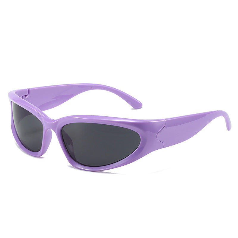 Dame sporty solbriller med ergonomisk design og polariserte glass Skanto