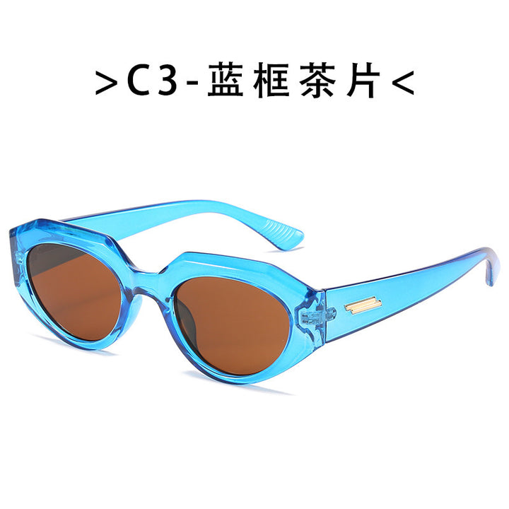 Damer geometrisk Cat-Eye solbriller Skanto