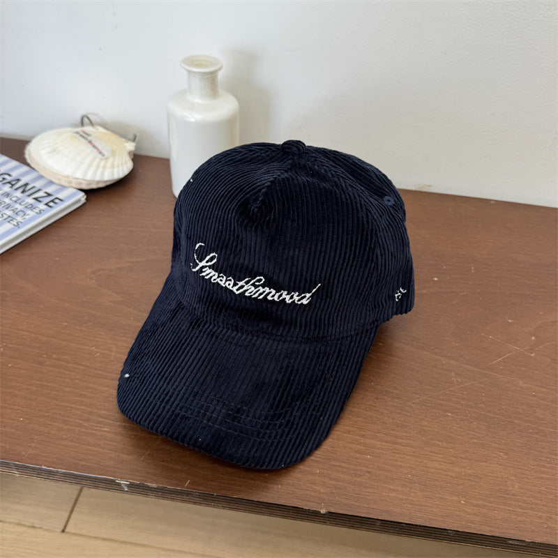 Kvinnenes Fløyelsaktige Teksturerte Baseballcaps Skanto