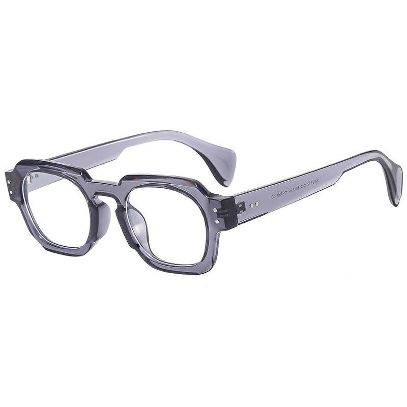 Damer moteriktig solbrille i unikt åttekantet design Skanto