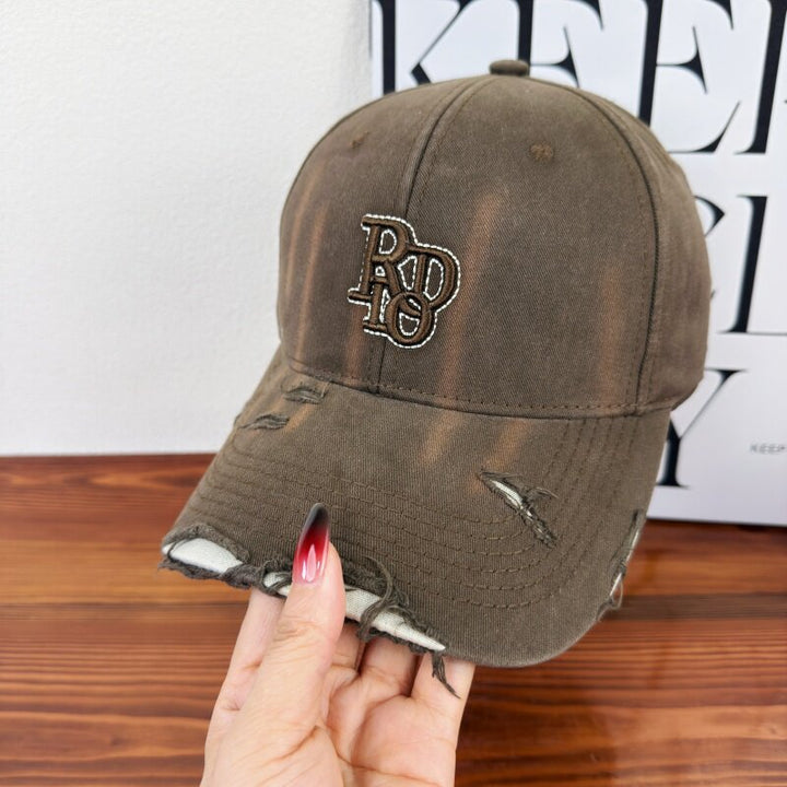 Kvinnenes Slitt Klassisk Bomulls Baseball Caps Skanto