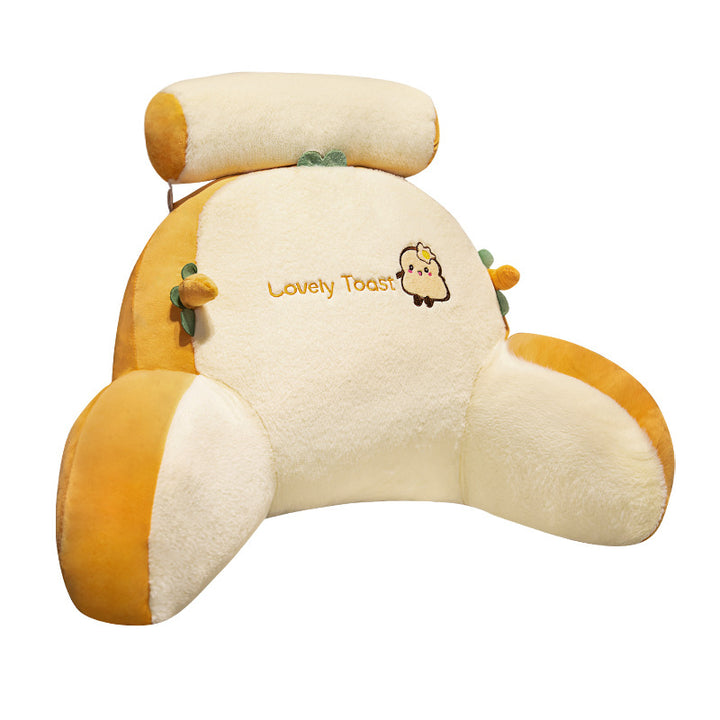 Plush ryggstøttepute i delfin-design Skanto