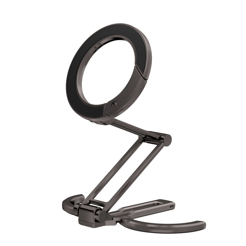 Unisex Sammenleggbar Smarttelefonstativ med Ringlys Skanto